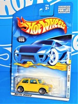 Hot Wheels 2000 First Editions #30 Mini Cooper Yellow w/ WSPs 2001 Style Board - £3.11 GBP
