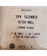 4 Quantity of RTP Hitch Balls Chrome Plated 2&quot; | 5000 Lb | 7A5203 (4 Qty) - £33.47 GBP