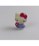 Squinkies Zinkies Sanrio Hello Kitty Blue Dress With Pink Flower &amp; Bow .75&quot; - $10.97 CAD