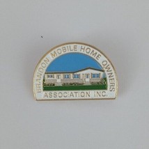 Vintage Brandon Mobile Home Owners Association Inc. Lapel Hat Pin - £6.59 GBP