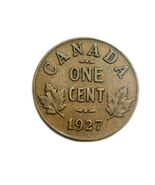 1927 Canada Small One Cent Coin Circulated VG - €2,12 EUR