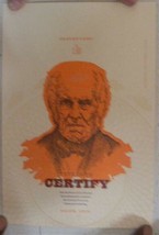 Cranky Pressman Poster Typography Workshop Screen Printing Salem Ohio Cranky ... - $26.95