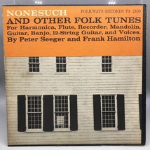 Vintage Nonesuch &amp; Other Folk Songs Folkways Record Album Vinyl LP Pete Seeger - £15.63 GBP