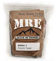 Allgo Outdoors Military Spec MRE Meals Ready To Eat French Toast - Menu ... - £15.02 GBP