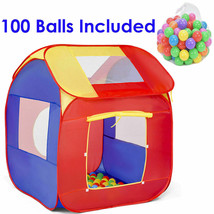 Portable Kid Baby Play House Indoor Outdoor Toy Tent Game Play Hut w/ 10... - $68.92