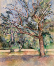 12587.Room Wall Poster.Interior art design.Paul Cezanne painting.Landscape.Trees - £12.73 GBP+