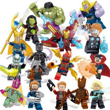 16PCS superhero Series LEGO Toy Building Block Gift Birthday Gift - £19.61 GBP