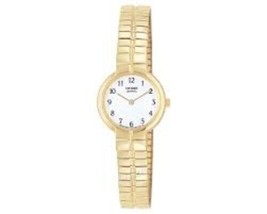 Citizen Women’s EK5462-92A Vintage Quartz Gold Stretch Bracelet Watch - $191.66 CAD