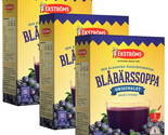 Ekströms Blåbärssoppa Blueberry Soup 3x465 gram Made in Sweden - $51.99