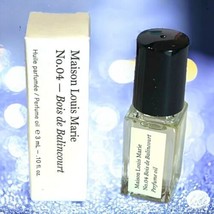 Maison Louis Marie Perfume Oil No.04 Bois de Balincourt 3 ml 0.10 oz New In Box - £27.17 GBP