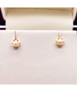 22ct Yellow Gold Children&#39;s Freshwater Pearl Claw Stud Earrings 4.6mm - $198.10