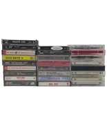 Lot of 25 Cassette Tapes Metallica ACDC Bon Jovi Billy Joel Steve Miller... - $74.24