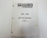1984 1985 1986 Forza Fuoribordo 35 HP Fuoribordo Servizio Manuale Macchi... - $20.06