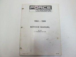 1984 1985 1986 Forza Fuoribordo 35 HP Fuoribordo Servizio Manuale Macchia Worn - £15.77 GBP