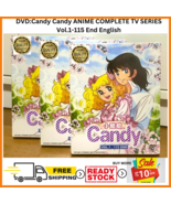 CANDY CANDY DVD ANIME COMPLETE TV SERIES Vol.1-115 End English Subtitle ... - £21.26 GBP