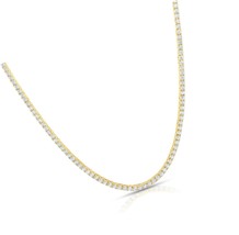 Sterling Women&#39;s 18k Gold Plated Magnificent 4mm - $109.95