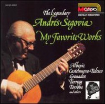 Vol. 3-My Favorite Works by Andres Segovia (CD, 1990) - £2.54 GBP