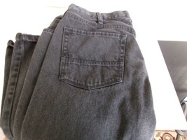 Nautica Mens Denim Jeans 38/30 Straight Fit black ex. con. - £9.84 GBP