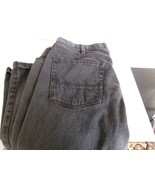 Nautica Mens Denim Jeans 38/30 Straight Fit black ex. con. - £9.73 GBP