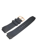 Silicone Watch Band fits Rado Watch band Thinline L Rubber R27741159, R27741709 - $25.99