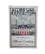 1918 WWI Official Catalog ALLIED WAR EXPOSITION San Francisco CA Illustr... - $134.42 CAD