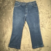 Vintage Cowden 36x27 Bootcut Western Jeans Made In USA 9in Opening - $28.00