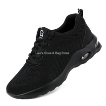 New Safety Shoes Men Air Cushion Work Sneakers Steel Toe Puncture Proof Men&#39;s Wo - £37.98 GBP