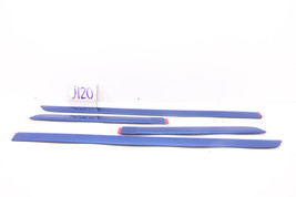 New OEM 4 Piece Body Side Molding 2008-2013 Toyota Highlander PT29A-48080 Blue  - £48.35 GBP