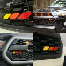 3-Color Front Grille Emblem Badge Decor For Toyota Tundra 4Runner Tacoma Trd Pro - £11.98 GBP