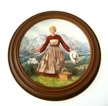 1986 Edwin Knowles The Sound of Music Plate The Hampshire VH&amp;S Wood Look... - £20.56 GBP