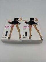 NWT Lot of 4 Pairs Hanes Stylessentials Regular Top Pantyhose Sheer Leg ... - $20.69