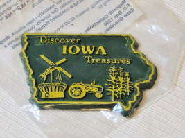 The Original Collectables Magnet State Iowa Discover Treasures NOS - £7.80 GBP