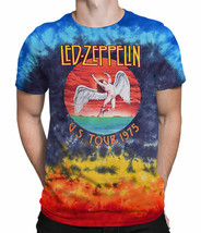 Led Zeppelin US Tour 75  Tie Dye Shirt       Large - €28,86 EUR