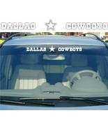 SET x 2  Dallas Cowboys 19&quot; Vinyl Car Truck DECAL Window STICKER Football - $35.86 CAD
