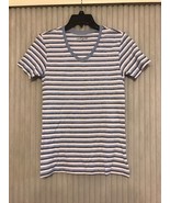 Guide Series Womens Essential V-Neck Placid Blue Multi Size S Ships N 24h - $23.05 CAD
