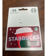 Starbucks 2021 Holiday Christmas Gift Hang Hanger Card Limited Edition - £2.75 GBP