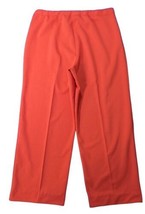 VTG Women Pant 70s 80s Vera Neumann Polyester Trousers Pink Coral Color Large 18 - £19.45 GBP