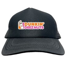 DUNKIN DEEZ NUTS Trucker Cap Foam Baseball Cap Hat Logo Mesh HF0055 - $15.83