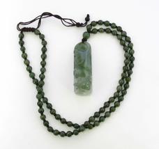 1.9&quot;China Certified Grade A Nature Hisui Jadeite Jade Oil Green Fortune Beetle a - £147.06 GBP