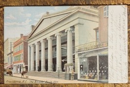 &quot;The Arcade Building, Built 1828, Providence R.I&quot;. - C. 1901-1907 POSTCARD - £3.38 GBP
