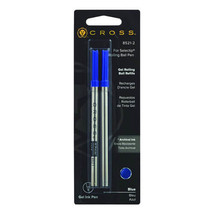 Cross Cross Rolling Ball Refill Gel (Pack of 2) - Blue - £19.71 GBP