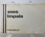 2005 Chevrolet Impala Owners Manual OEM B04B11018 [Paperback] BMW - £39.77 GBP