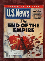 U S NEWS World Report Magazine September 9 1991 End of the Empire Soviet Union - £11.32 GBP