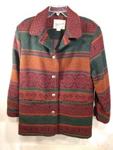 Vintage Woolrich Women&#39;s Rugged Outdoor wear Blazer Jacket Made in U.S.A. - £77.48 GBP