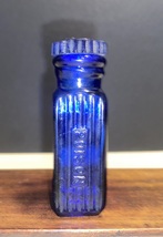 Glass Top Poison Bottle Early 1900 &#39;s - £27.40 GBP