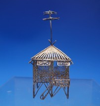 Filigree by Unknown Sterling Silver Doll House Miniature House on Stilts (#6889) - £149.22 GBP