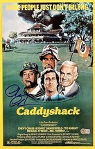 Chevy Chase Signé 11x17 Caddyshack Film Affiche Photo 4 Bas - $155.19