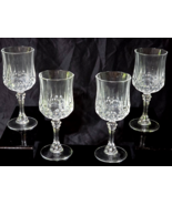 Vintage CRISTAL D&#39;ARQUES 7.25&quot; LONGCHAMP Water Wine Glass - NEAR MINT Se... - €25,82 EUR
