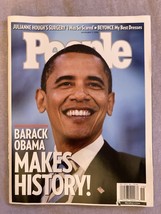 BARACK OBAMA MAKES HISTORY JAN 17 2008 PEOPLE MAGAZINE new - $19.79
