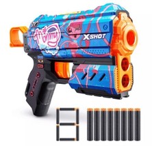 Zuru X-Shot SKINS Flux Poppy Playtime Gametime Dart Blaster - £15.46 GBP